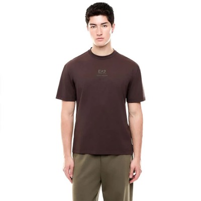 тениска,мъжки,тениски,дамски,тениски,ea7,emporio,armani,7m002129,af12874,short,sleeve,t,shirt,brown,(dark,brown)