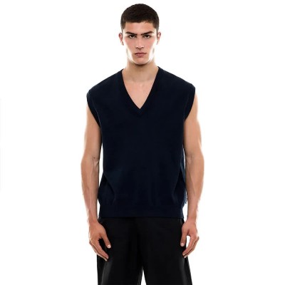елек,мъжки,пуловери,дамски,пуловери,ea7,emporio,armani,7m002858,af19504,knitted,vest,blue,(navy)