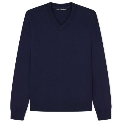блуза,мъжки,пуловери,дамски,пуловери,ea7,emporio,armani,7m002859,af19504,v,neck,sweater,blue,(navy)