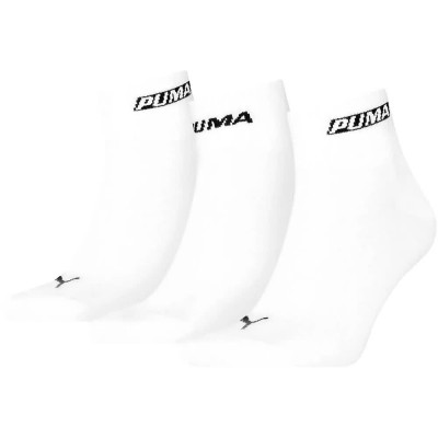 чорапи,мъжки,чорапи,дамски,чорапи,puma,logo,stacking,quarter,socks,3,pairs,white,(white)