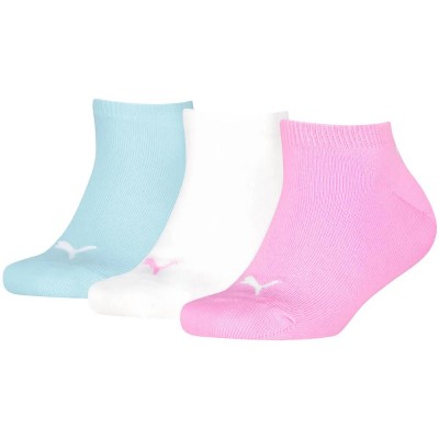 чорапи,мъжки,чорапи,дамски,чорапи,puma,plain,sneaker,socks,3,pairs,multicolor,(mauve,white,aqua)