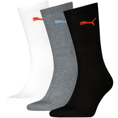 чорапи,мъжки,чорапи,дамски,чорапи,puma,sport,socks,3,pairs,multicolor,(black,grey,white,colour)