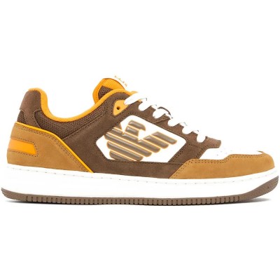 маратонки,мъжки,маратонки,дамски,маратонки,ea7,emporio,armani,slasher,eagle,suede,trainers,brown,(brown,brown)
