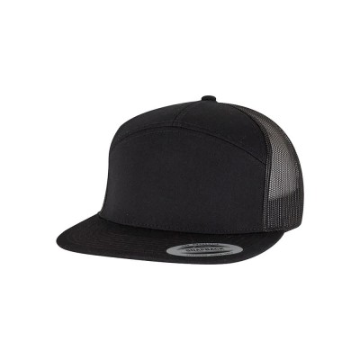 шапка,всички,шапки,flexfit,9294,7,panel,trucker,cap,black,(black,black)