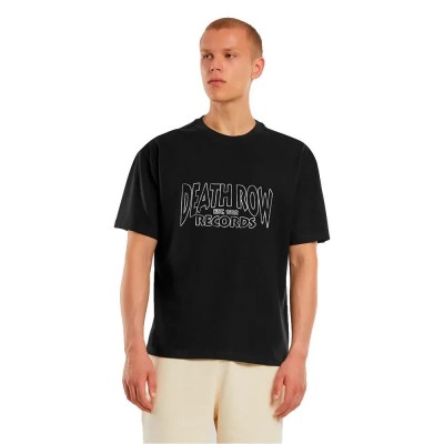 тениска,мъжки,тениски,дамски,тениски,merchcode,deathrow,records,logo,short,sleeve,t,shirt,black,(black)