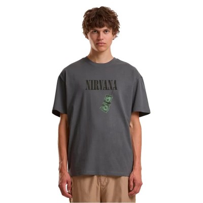 тениска,мъжки,тениски,дамски,тениски,merchcode,nirvana,nevermind,dollar,short,sleeve,t,shirt,grey,(magnet)