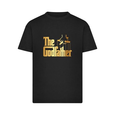 тениска,мъжки,тениски,дамски,тениски,merchcode,the,godfather,gold,logo,short,sleeve,t,shirt,black,(black)