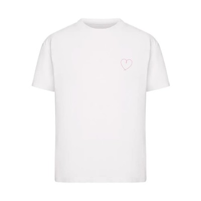 тениска,мъжки,тениски,дамски,тениски,miss,tee,hearts,line,short,sleeve,t,shirt,white,(white)