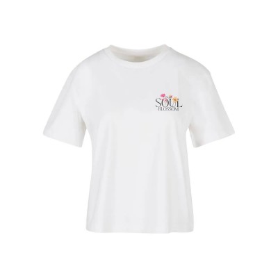 тениска,мъжки,тениски,дамски,тениски,miss,tee,let,your,soul,blossom,short,sleeve,t,shirt,white,(white)