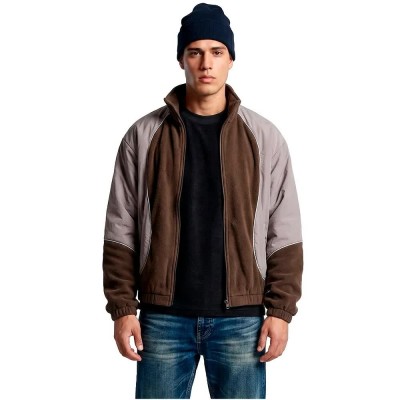 яке,мъжки,якета,дамски,якета,и,палта,urban,classics,talsan,fleece,jacket,brown,(brown,pale,lilac)