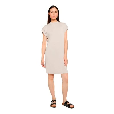 рокля,дамски,поли,и,рокли,urban,classics,tb2598,short,sleeve,short,dress,beige,(cloud)
