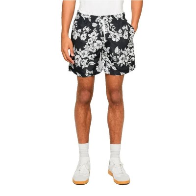 бански,гащета,мъжки,бански,костюми,urban,classics,tb2679,swimming,shorts,black,(black,flowers)