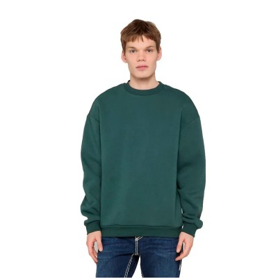 блуза,мъжки,пуловери,urban,classics,tb6751,sweatshirt,green,(bottle,green)