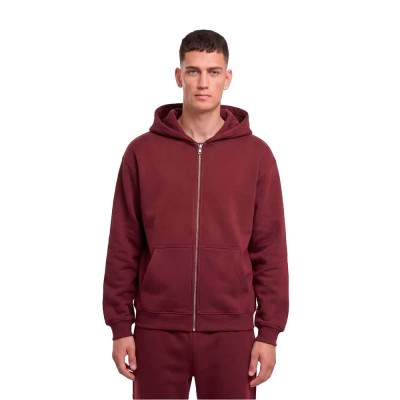 блуза,мъжки,пуловери,urban,classics,tb7284,full,zip,sweatshirt,red,(burgundy)