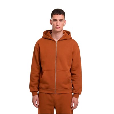 блуза,мъжки,пуловери,urban,classics,tb7284,full,zip,sweatshirt,orange,(rust,red)