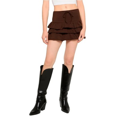 пола,дамски,поли,и,рокли,urban,classics,tb7506,long,skirt,brown,(brown)