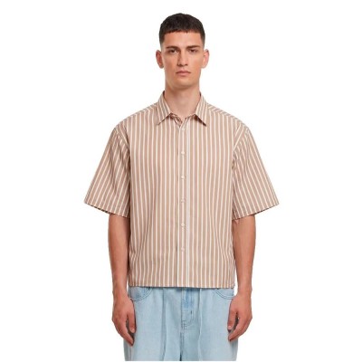 риза,с,къс,ръкав,дамски,ризи,мъжки,ризи,urban,classics,tb8218,short,sleeve,shirt,beige,(brown,mocca)