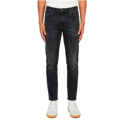 дънки,мъжки,панталони,дамски,панталони,urban,classics,tb8456,slim,fit,jeans,black,(black,washed)