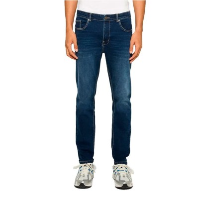 дънки,мъжки,панталони,дамски,панталони,urban,classics,tb8456,slim,fit,jeans,blue,(mid,deep,blue,washed)