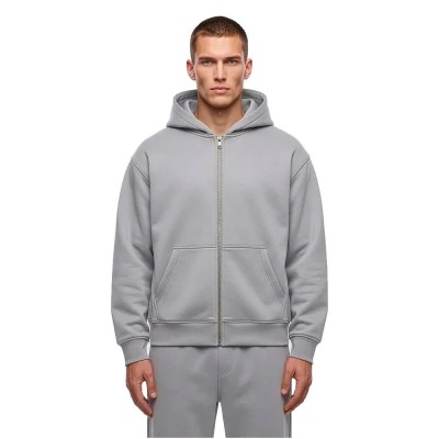 блуза,мъжки,пуловери,urban,classics,tb8592,full,zip,sweatshirt,grey,(light,grey)
