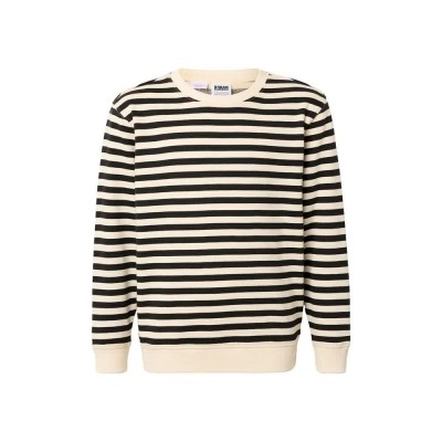 блуза,детски,блузи,urban,classics,uck6411,sweatshirt,white,black,(white,sand,black)