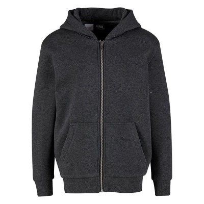блуза,детски,блузи,urban,classics,uck7284,full,zip,sweatshirt,black,(charcoal)