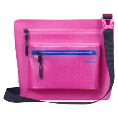 всички,чанти,american,tourister,colourdry,4l,crossbody,pink,(electric,fuchsia)