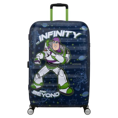 куфари,american,tourister,wavebreaker,disney,96l,trolley,bag,blue,(buzz,lightyear)