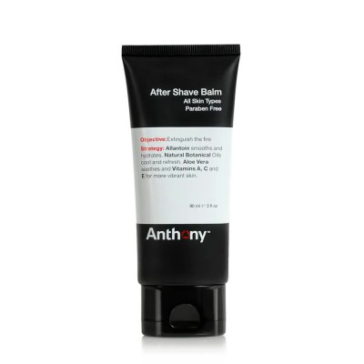 бръснене,anthony,aftershave,balm,shaving,balm,clear,(white,blue)
