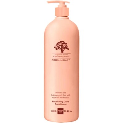 хигиена,коса,arganmidas,nourishing,curls,1000ml,conditioner,pink,(green,white)