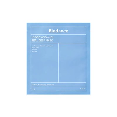 специфични,козметични,продукти,biodance,hydro,cera,nol,real,deep,4,pak,face,mask,clear,(blue,white)