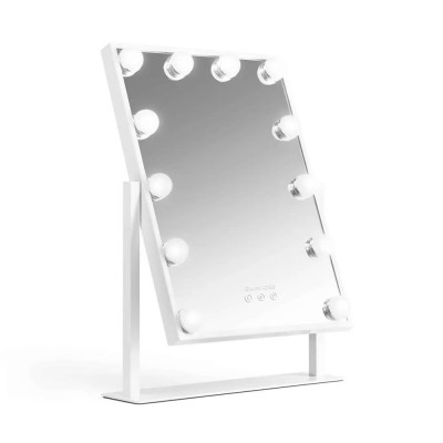 специфични,козметични,продукти,gillian,jones,hollywood,led,makeup,mirror,silver,(white)