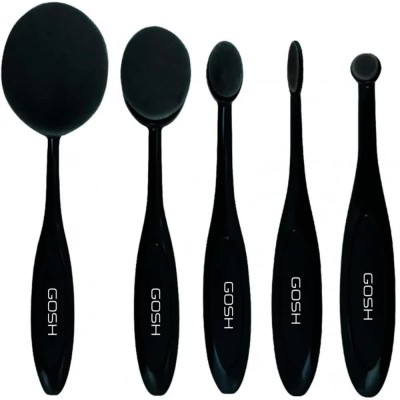 специфични,козметични,продукти,gosh,copenhagen,blending,brush,set,makeup,brush,&,sponge,set,black,(black)