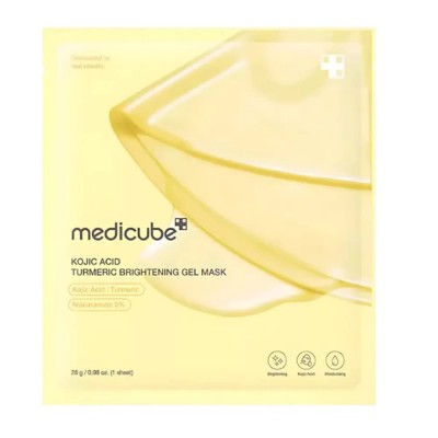 специфични,козметични,продукти,medicube,kojic,acid,turmeric,brightening,mask,clear,(yellow,white)