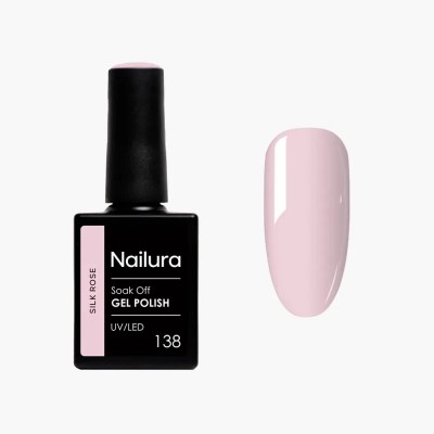 специфични,козметични,продукти,nailura,138,10,ml,nail,polish,pink,(silk,rose)