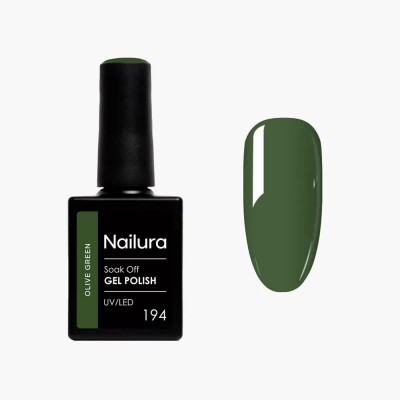 специфични,козметични,продукти,nailura,194,10,ml,nail,polish,green,(olive,green)
