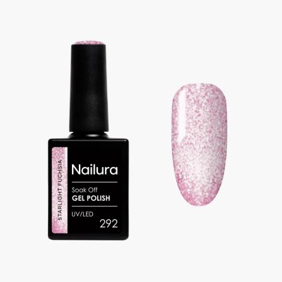 специфични,козметични,продукти,nailura,292,10,ml,nail,polish,pink,(starlight,fuchsia)