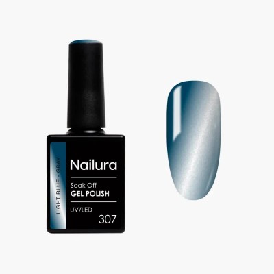 специфични,козметични,продукти,nailura,307,10,ml,nail,polish,blue,(light,blue,gray)