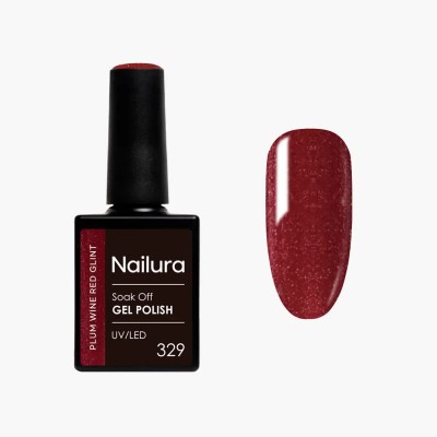 специфични,козметични,продукти,nailura,329,10,ml,nail,polish,red,(plum,wine,red)