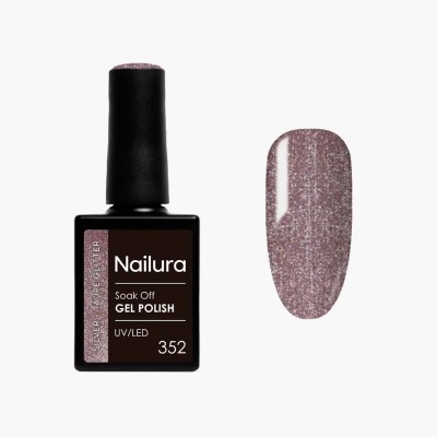 специфични,козметични,продукти,nailura,352,10,ml,nail,polish,silver,(silver,taupe)
