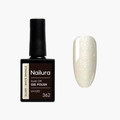 специфични,козметични,продукти,nailura,362,10,ml,nail,polish,white,(silver,white)