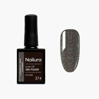 специфични,козметични,продукти,nailura,374,10,ml,nail,polish,grey,(gunmetal,gray)