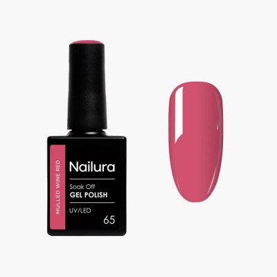 специфични,козметични,продукти,nailura,65,10,ml,nail,polish,pink,(mulled,wine,red)