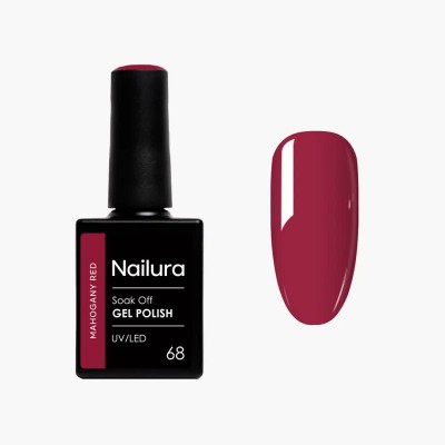 специфични,козметични,продукти,nailura,68,10,ml,nail,polish,red,(mahogany,red)