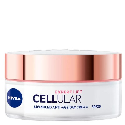 козметика,за,овлажняване,nivea,cellular,expert,advanced,anti,age,50,ml,cream,clear,(white,silver)