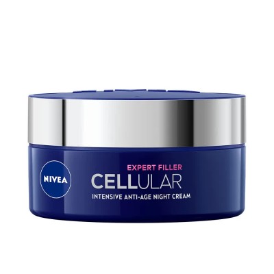 козметика,за,овлажняване,nivea,cellular,expert,filler,intensive,anti,age,50,ml,cream,clear,(white,blue)
