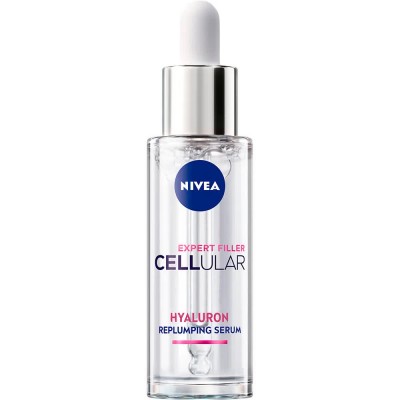 специфични,козметични,продукти,nivea,cellular,hyaluron,acid,30,ml,serum,clear,(white,blue)
