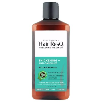 хигиена,коса,petal,fresh,hair,resq,thickening,anti,dandruff,355,ml,anti,dandruff,shampoo,clear,(green,white)