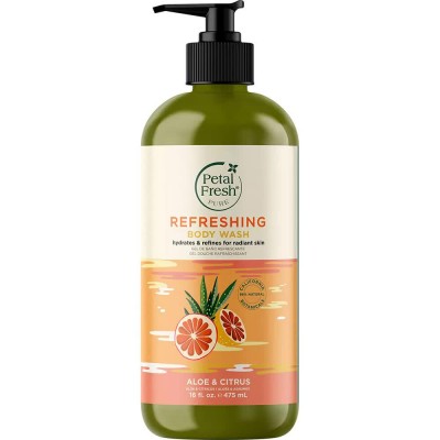 хигиена,тяло,petal,fresh,pure,aloe,&,citrus,475,ml,shower,gel,clear,(yellow)
