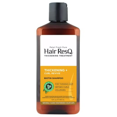хигиена,коса,petal,fresh,hair,resq,thickening,+,curl,revive,355,ml,shampoo,clear,(pink,white)